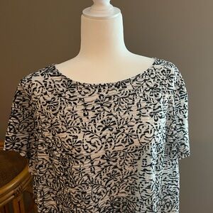 Jessica Howard Black and White Dress